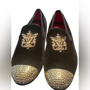 Jatia mens velour shoes 9